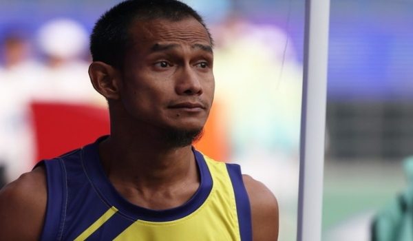 Atlet olahraga negara, Mohamad Ridzuan Mohamad Puzi ketika beraksi dalam acara 100 meter (m) lelaki T36 pada Sukan Para Asia 2022 Hangzhou,/Foto BERNAMA