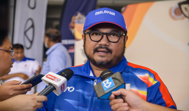 Presiden MPM, Datuk Seri Megat D Shahriman Zaharudin puji usaha iktiraf atlet Para SUKMA setanding atlet SUKMA./BERNAMA