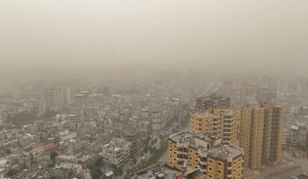 Latakia dilanda ribut debu Sahara, penglihatan terjejas teruk/Foto VIORY