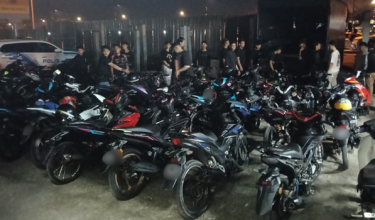 44 motosikal pelbagai jenis disita hasil operasi PDRM Bintulu