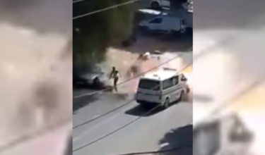 Rakaman fail yang dikongsi di media sosial menunjukkan detik paramedik terbunuh dalam serangan Israel pada 22 Mei lalu ketika sedang memeriksa mangsa serangan terdahulu/Reuters