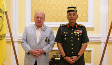 Foto Facebook Sultan Ibrahim