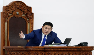 Luvsannamsrain Oyun-Erdene/ Foto REUTERS