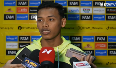 Pemain pertahanan Harimau Malaya, Safwan Mazlan/Foto FAMTV