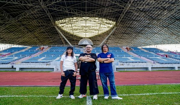Datuk Awie (tengah) dan Search (Kid & Din) akan menghidupkan malam rock seperti yang dijanjikan. - Foto RPM Events