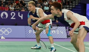 Aaron Chia (kiri) dan Soh Wooi Yik/ Foto BERNAMA