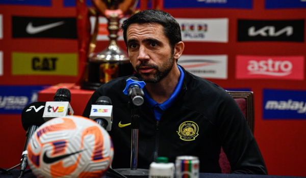 Ketua jurulatih Harimau Malaya, Pau Marti Vicente/Foto BERNAMA