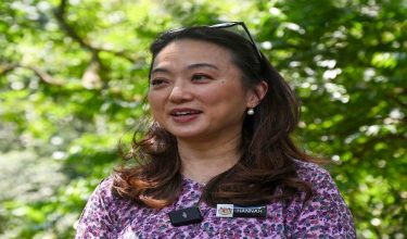 Menteri di Jabatan Perdana Menteri (Wilayah Persekutuan), Hannah Yeoh ketika sidang media berkaitan Data Terbuka: Senarai Kawasan Hijau dan Lapang yang telah diwartakan di Wilayah Persekutuan di Taman Rimba Bukit Kerinchi hari ini/ BERNAMA