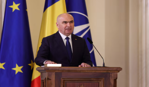 Perdana Menteri Romania, Ilie Bolojan / REUTERS
