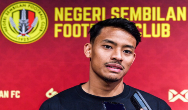 Penyerang muda, Luqman Hakim / Foto BERNAMA