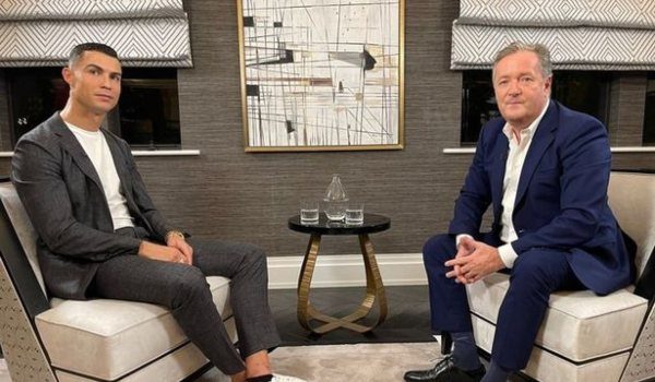 Ronaldo dalam satu temu bual eksklusif bersama Piers Morgan Uncensored baru-baru ini