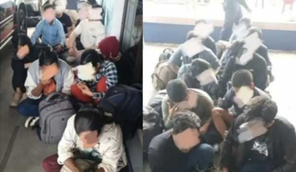 24 individu warga asing ditahan di tebing Sungai Pasir Pekan Hulu, Wakaf Bharu, Tumpat