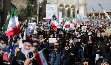 TEHRAN, IRAN - MARCH 06: Thousands of Iranians march during a protest held against the United States and Israel after performing Friday prayer at the Imam Khomeini Grand Musalla Mosque in Tehran on March 06, 2026. Demonstrators carried photos of late Iranian leader Ayatollah Ali Khamenei, who was killed in U.S.-Israeli attacks. Fatemeh Bahrami / AnadoluNo Use USA No use UK No use Canada No use France No use Japan No use Italy No use Australia No use Spain No use Belgium No use Korea No use South Africa No use Hong Kong No use New Zealand No use Turkey