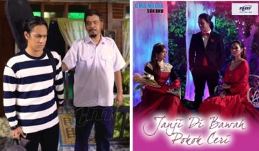 “Janji Di Bawah Pokok Ceri” arahan Asri Baq'u Tajudin yang mula bersiaran sejak 15 Februari lalu.