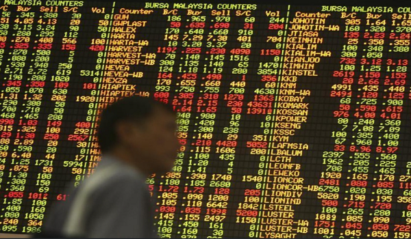 Pada 9.15 pagi, FBM KLCI susut 0.25 peratus kepada 1,691.18
