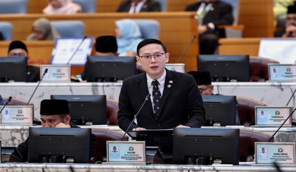 Pengerusi Jawatankuasa Pelaburan, Perdagangan, Hal Ehwal Pengguna dan Sumber Manusia Johor, Lee Ting Han/Foto BERNAMA