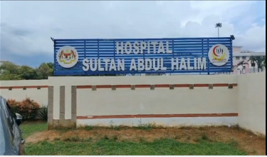 Menerima rawatan di Hospital Sultan Abdul Halim