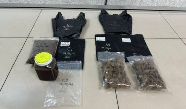 Antara rampasan ganja yang ditemukan dalam serbuan pada Selasa/Foto PGA