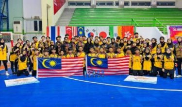 Majoriti atlet yang beraksi merupakan kali pertama mewakili Malaysia di pentas antarabangsa/Foto FB MalaysiaDodgeball