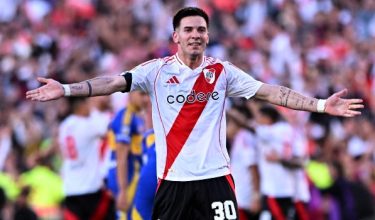 Pemain muda River Plate, Franco Mastantuono/Foto REUTERS