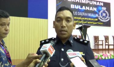 Ketua Polis Daerah Muallim, Superintenden Mohd Hasni Mohd Nasir