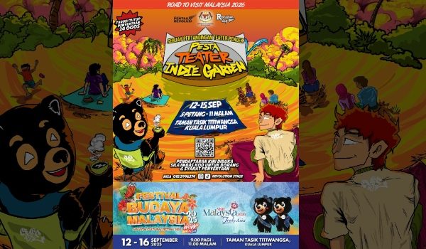 Poster Pesta Teater Indie Garden
