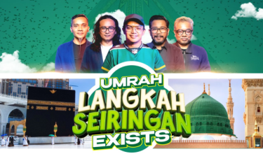 Kumpulan Exists mengajak peminat untuk bersama-sama menunaikan umrah ke Tanah Suci pada 22 Januari hingga 2 Februari 2025 / Foto Darmina Revolution