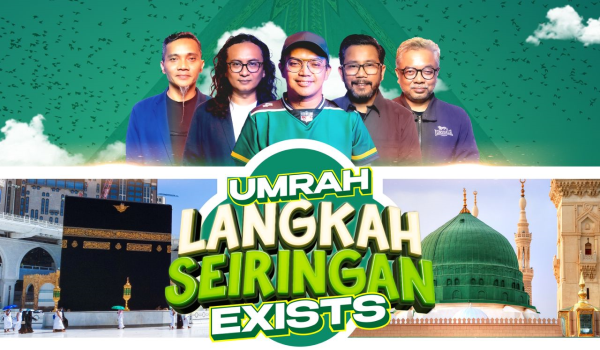 Kumpulan Exists mengajak peminat untuk bersama-sama menunaikan umrah ke Tanah Suci pada 22 Januari hingga 2 Februari 2025 / Foto Darmina Revolution