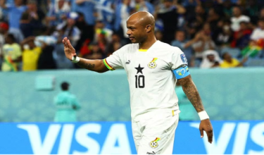 Pemain veteran Ghana, Andrew Ayew/ FOTO REUTERS