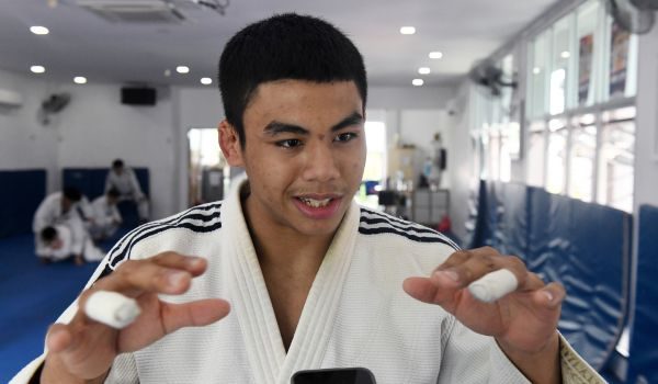 Atlet Judo Kebangsaan, Amir Daniel Abdul Majeed. - Foto BERNAMA