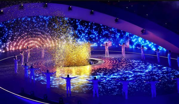 Kawah Paralimpik dinyalakan di Arena Verona.- Foto Olympics.com