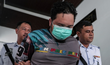 Tertuduh, Muhamad Shafiq Salleh, 29, ketika hadir di Mahkamah Majistret, di sini / BERNAMA