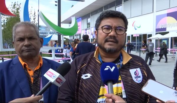 Datuk Seri Megat D.Shahriman ditemui media di Paris / FOTO RTM