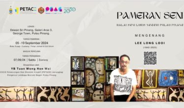 Pameran seni bertemakan batik "Mengenang Lee Long Looi 1941 - 2023" sedang berlangsung di Dewan Sri Pinang, George Town sehingga 19 September ini.