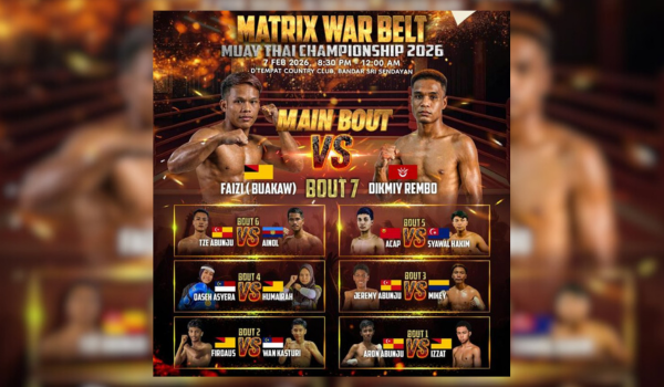 Kejohanan Muay Thai : Matrix War Belt 2026