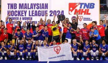 TNB muncul juara selepas menewaskan pasukan THT menerusi penentuan shoot-out 3-1 selepas kedua- dua pasukan terikat seri 2-2/Foto BERNAMA