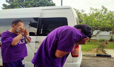 Tertuduh mengaku bersalah bantu 'ahlong' kutip hutang secara haram, di Mahkamah Majistret Kulai.