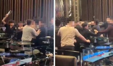 Empat lelaki berusia 23 hingga 50 dipercayai terlibat dalam kejadian pergaduhan di dalam kasino di Genting Highlands petang Sabtu/Syot layar