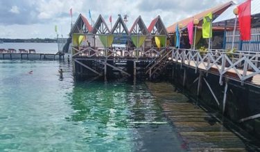 Keadaan semasa di Semporna, Sabah dalam keadaan selamat setakat tengah hari tadi/Foto Bomba
