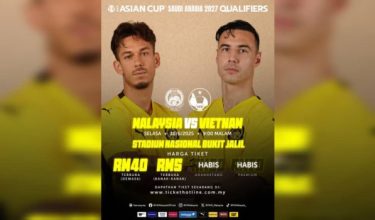 Misi memenuhkan Stadium Nasional Bukit Jalil bagi aksi Harimau Malaya menentang Naga Merah - FAM