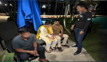 Sebuah kenderaan, telefon bimbit, pasport serta wang tunai, disita