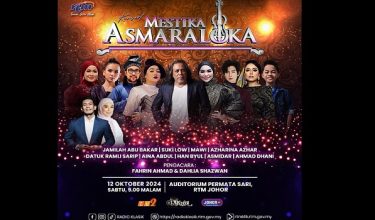 Poster Konsert Mestika Asmaraloka