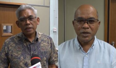 Pemilik pusat hemodialisis swasta, Datuk Dr. Ismail Salleh (kiri) dan usahawan, Shahbani Saad (kanan)