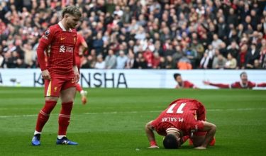 Liverpool semakin menghampiri gelaran Liga Perdana Inggeris (EPL) musim ini/Foto AFP