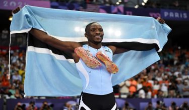 Atlet pecut Botswana, Letsile Tebogo / AFP