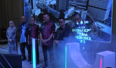 Exco Belia dan Sukan, Pembangunan Usahawan dan Koperasi Johor, Mohd Hairi Mad Shah di Majlis Anugerah Koperasi Terbaik Johor 2025