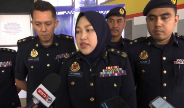 Pengarah Jabatan Pengangkutan Jalan (JPJ) Melaka, Siti Zarina Mohd Yusop/RTM