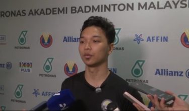 Pemain beregu lelaki negara, Wan Arif Wan Junaidi / Foto Berita RTM
