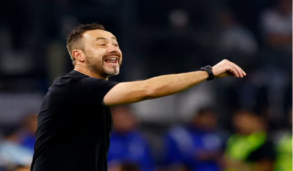 Pengurus kelab Olympique de Marseille, Roberto De Zerbi /Foto REUTERS