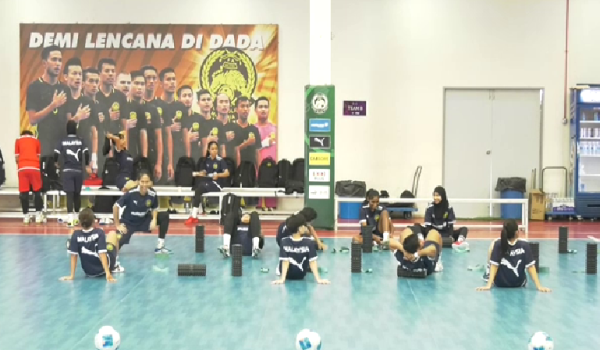 Skuad futsal wanita negara menyasarkan sasaran ke separuh akhir  kejohanan Futsal Wanita ASEAN 2026 /RTM